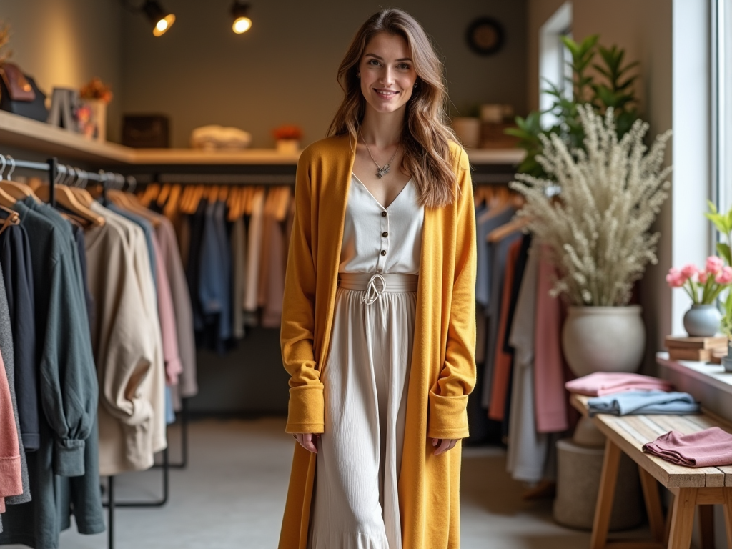 liceuldeartecbaba.ro | Cum să porți un cardigan lung pentru un look casual chic